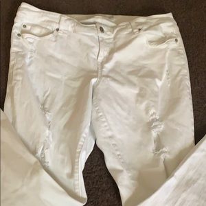 Torrid distressed jeans